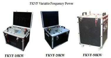 Vertical AC Resonant Test System , AC High Voltage Tester With Variable Frequency
