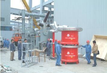 Vertical AC Resonant Test System , AC High Voltage Tester With Variable Frequency